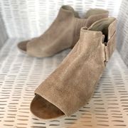 Naturalizer ‘Gemi’ Ankle Leather Bootie Sandals, Sz 9.5