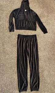 Crop Sweatshirt and jogger sweatpants