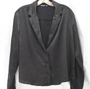 Black Button Up Size 4