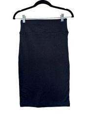 Soho Lady Women’s Medium Petite Black Skirt High Rise Pull On Solid Office