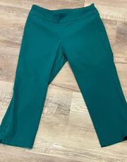 Jade Green Capri Pants