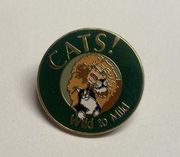 Signed CATS! Wild To Wild NHMLAC 1997 Brooch Tack Pin