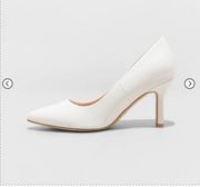 - a new day white slip on pumps