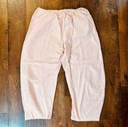 MISSLOOK peach elastic waist pants, plus size XXL