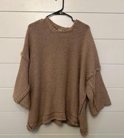 Boutique oversized sweater