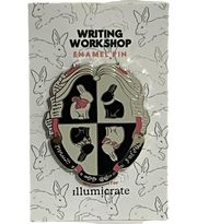 Illumicrate Writing Workshop Bunny by Mona Awad Enamel Pin - August 2022