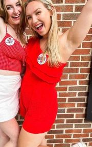 Red Romper 