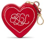 LAUREN Ralph Lauren Logo Leather Heart❤️ Coin Pouch - NWT