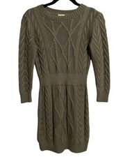 Cremieux Chunky Knit Sweater Dress