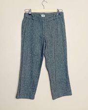 CLEARANCE! Gray  Cropped Trouser Size 2 NWOT