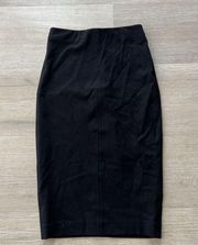 Wilfred Aritzia Black Pencil Skirt Size Small