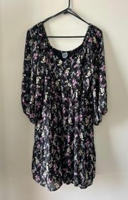 Arula Babydoll Floral Dress