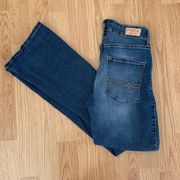 Denizen Levi’s Modern Boot Cut Mod Rise Blue Denim Jeans size 2