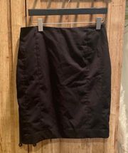 black pencil skirt size 12