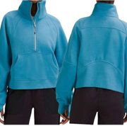 Lululemon  Scuba Oversized Funnel Neck Half Zip in Oceanic Size M/L