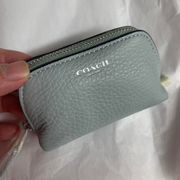 Coach Leather Mini Cosmetic Case