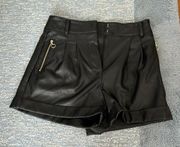 Generation Love Leather Shorts