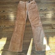 Vintage  100% Leather Suede Pants