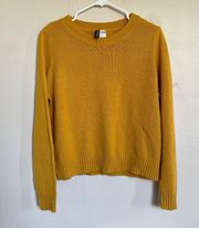 H&M Mustard Yellow Sweater
