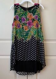 Polka Dot Tropical Dress