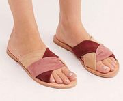 Rio Vista Slide Sandals in Pink Combo Size 8