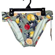 NWT Kona Sol Multicolored Medium Coverage Hipster Bikini Bottoms Medium