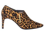 NEW Calvin Klein Jeanna Calf Hair Leopard Boot Animal Print