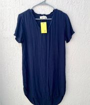 Cloth and Stone navy dress Small
