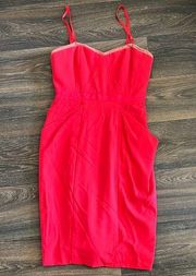 BCBGMAXAZRIA BCBG red dress