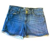 DENIZEN from Levi's® Women's High-Rise 3" Cuffed Shorts. Size 8