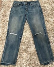 Women’s Mid Rise Boyfriend Sienna Denim Jeans