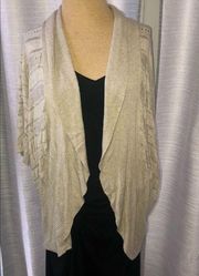 Worthington lightweight Cardigan Cream Size 2x