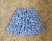 Blue Skirt