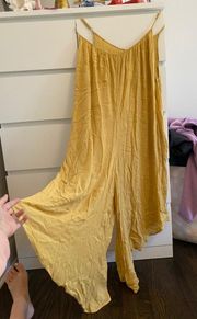 NWT  Yellow Jumpsuit