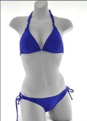 Dark Blue (almost purple) Bikini Size Small NWT