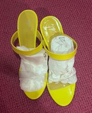 Darsey 90 heeled-sandals - Yellow