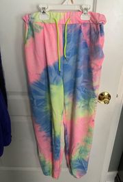 Tie dye sweatpants