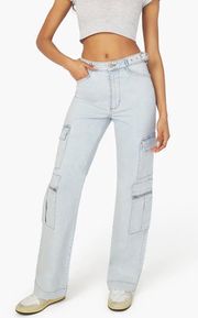 WeWoreWhat Utility Straight Jeans