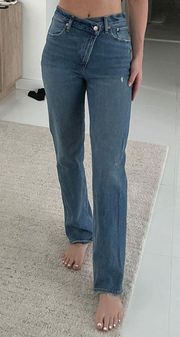 90s Straight Ultra High Rise Jeans