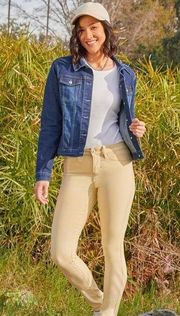 YMI Super Soft Skinny Jeans tan.