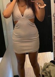 Tan Dress