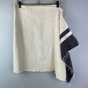 NEW LemLem Handwoven Wrap High Waist Skirt Large