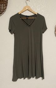 Green Women Dress Size Large