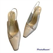 Vintage Salvatore Ferragamo Slingback Pumps