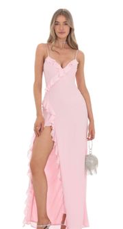 Pink Maxi Dress 