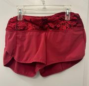 Red Speed Up Shorts