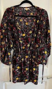 Tularosa Mindy Long Sleeve Mini Dress Size small