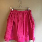 Isaac Mizrahi target size 4 pink skirt
