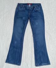 Y2k Low Rise Flare Jeans Size 7