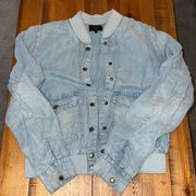 Joe’s Jean’s Collection Jean Bomber Jacket